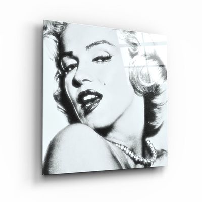 Other wall decoration - ・"Marilyn Monroe"・Glass Wall Art | Artdesigna Glass Printing Wall Arts. - ARTDESIGNA
