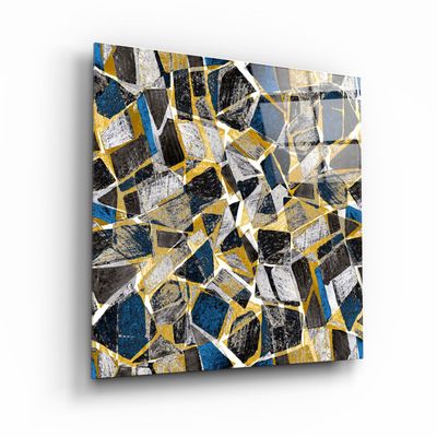 Autres décorations murales - ・"Abstractstone"・Glass Wall Art | Artdesigna Glass Printing Wall Arts. - ARTDESIGNA