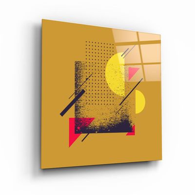 Autres décorations murales - ・"Abstract17"・Glass Wall Art | Artdesigna Glass Printing Wall Arts. - ARTDESIGNA
