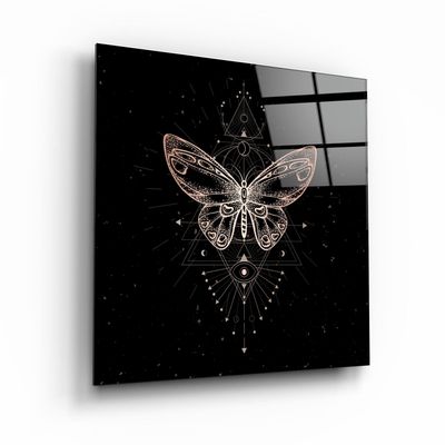 Other wall decoration - ・"Butterfly Signs"・Glass Wall Art | Artdesigna Glass Printing Wall Arts. - ARTDESIGNA