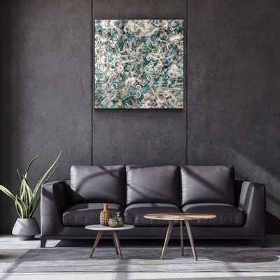 Other wall decoration - ・"Marbelize2"・Glass Wall Art | Artdesigna Glass Printing Wall Arts. - ARTDESIGNA