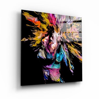 Other wall decoration - ・"Boom Head"・Glass Wall Art | Artdesigna Glass Printing Wall Arts. - ARTDESIGNA