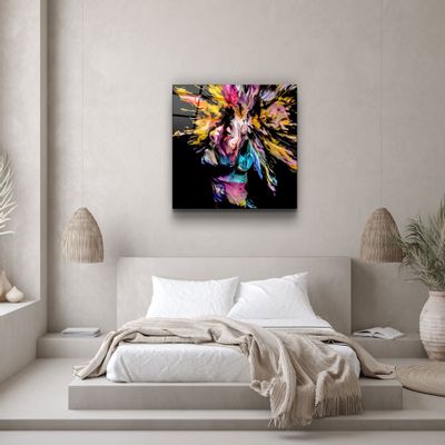 Other wall decoration - ・"Boom Head"・Glass Wall Art | Artdesigna Glass Printing Wall Arts. - ARTDESIGNA