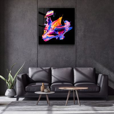 Autres décorations murales - ."Supra Colors - S3". Glass Wall Art | Artdesigna Glass Printing Wall Arts. - ARTDESIGNA