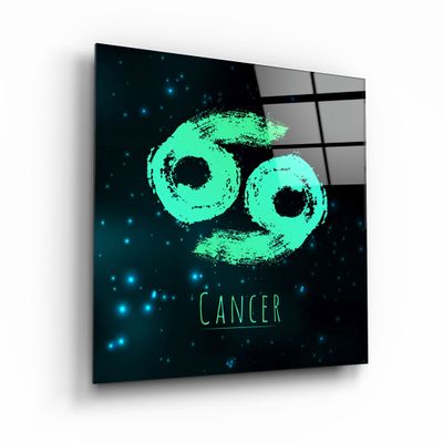 Other wall decoration - ."Zodiac V2 - Cancer". Glass Wall Art | Artdesigna Glass Printing Wall Arts. - ARTDESIGNA
