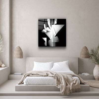 Other wall decoration - ・"Abstract Building View"・Glass Wall Art | Artdesigna Glass Printing Wall Arts. - ARTDESIGNA