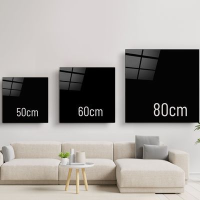 Autres décorations murales - ・"Never Give Up"・Glass Wall Art | Artdesigna Glass Printing Wall Arts. - ARTDESIGNA