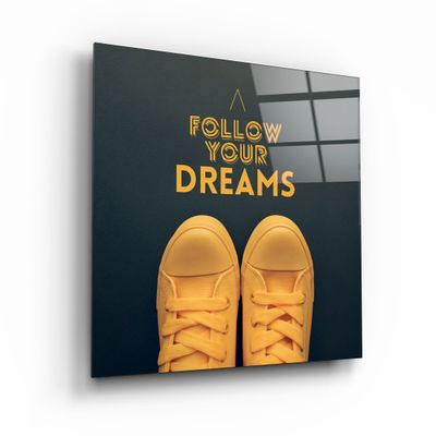 Other wall decoration - ・"Follow Your Dreams"・Glass Wall Art | Artdesigna Glass Printing Wall Arts. - ARTDESIGNA