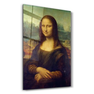 Autres décorations murales - Mona Lisa | Glass Wall Art - ARTDESIGNA