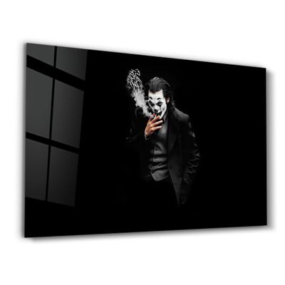 Other wall decoration - Joker - Haha | Designer's Collection Glass Wall Art - ARTDESIGNA