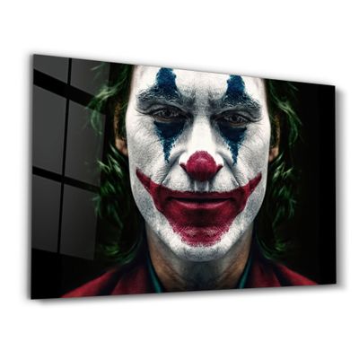 Autres décorations murales - Joker - Smile | Glass Wall Art - ARTDESIGNA