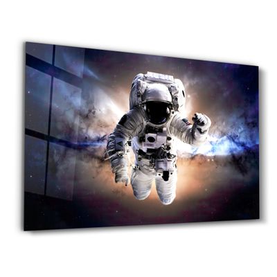 Other wall decoration - Astronaut In the Space | Glass Wall Art - ARTDESIGNA