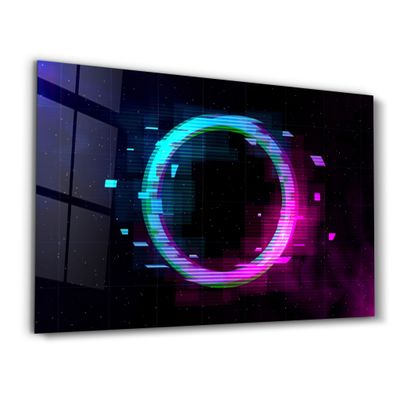 Other wall decoration - Circle In the Space | Glass Wall Art - ARTDESIGNA