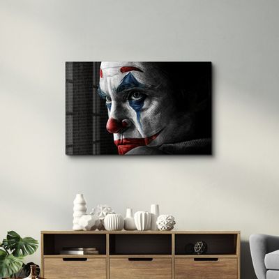 Autres décorations murales - Joker Face | Glass Wall Art - ARTDESIGNA