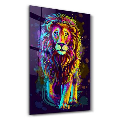 Other wall decoration - The King | Glass Wall Art - ARTDESIGNA