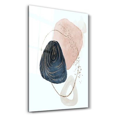 Other wall decoration - Abstract Fingerprint | Glass Wall Art - ARTDESIGNA