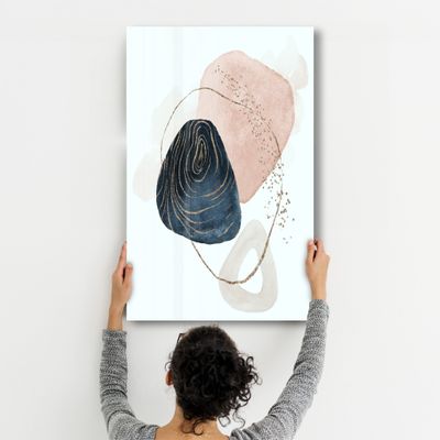 Other wall decoration - Abstract Fingerprint | Glass Wall Art - ARTDESIGNA