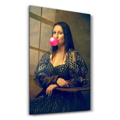 Other wall decoration - Pink Gum | Glass Wall Art - ARTDESIGNA