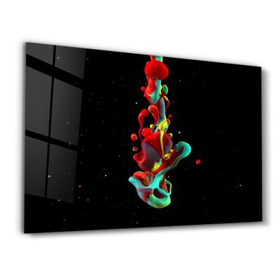 Other wall decoration - Liquid Drops | Glass Wall Art - ARTDESIGNA