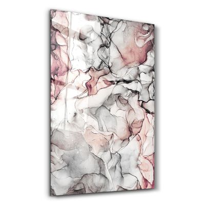 Autres décorations murales - Pink Pattern | Glass Wall Art - ARTDESIGNA