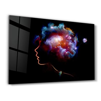 Autres décorations murales - Space in Mind | Glass Wall Art - ARTDESIGNA