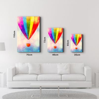 Autres décorations murales - The Air Balloon | Glass Wall Art - ARTDESIGNA
