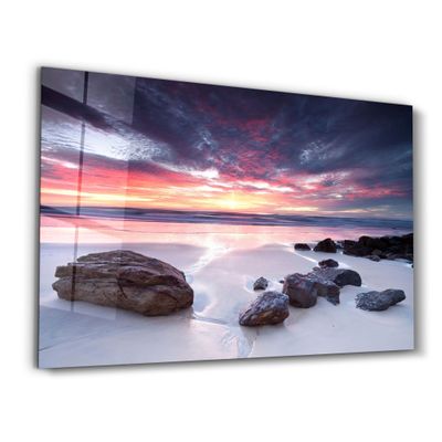 Autres décorations murales - Life's Good | Glass Wall Art - ARTDESIGNA