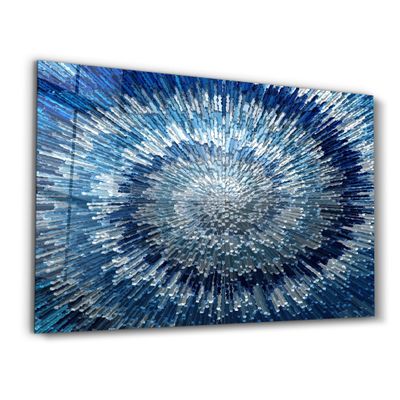 Other wall decoration - Shades Of Blue | Glass Wall Art - ARTDESIGNA