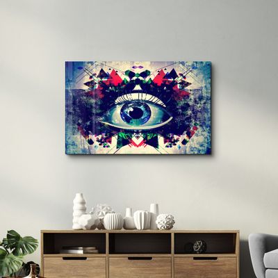 Autres décorations murales - Modern Eye | Glass Wall Art - ARTDESIGNA