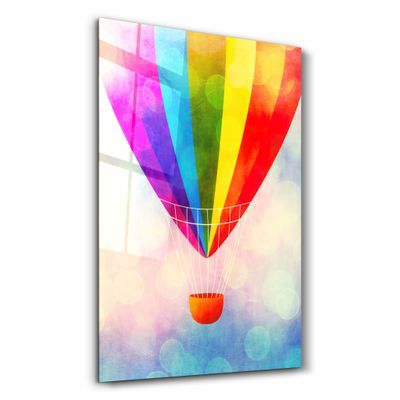 Other wall decoration - The Air Balloon | Glass Wall Art - ARTDESIGNA