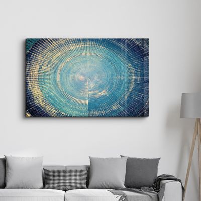 Autres décorations murales - Regime Of Blue | Glass Wall Art - ARTDESIGNA