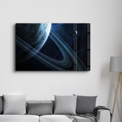 Autres décorations murales - The Order Of The Planets | Glass Wall Art - ARTDESIGNA