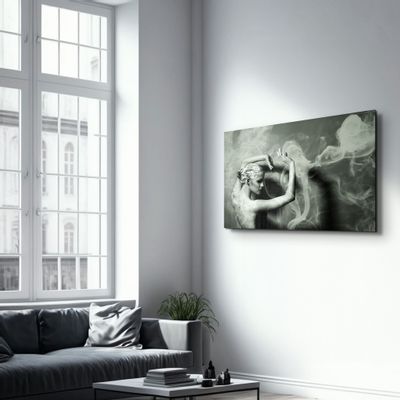 Autres décorations murales - Dancing With Smoke | Glass Wall Art - ARTDESIGNA