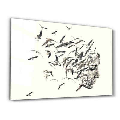 Autres décorations murales - Loading Hopes | Glass Wall Art - ARTDESIGNA