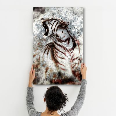 Autres décorations murales - Fearless | Glass Wall Art - ARTDESIGNA