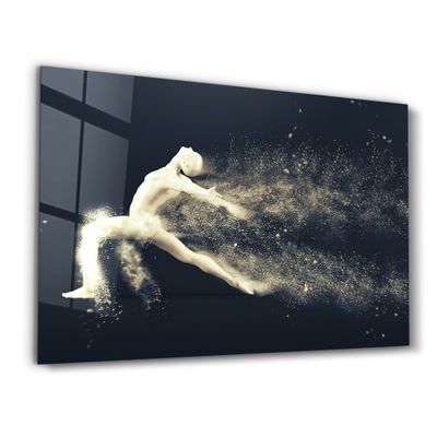 Autres décorations murales - Abstract Riddick | Glass Wall Art - ARTDESIGNA