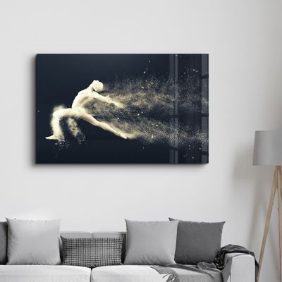 Autres décorations murales - Abstract Riddick | Glass Wall Art - ARTDESIGNA