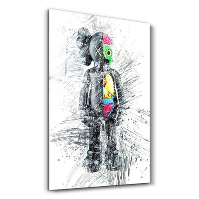 Autres décorations murales - Half of the Life | Glass Wall Art - ARTDESIGNA