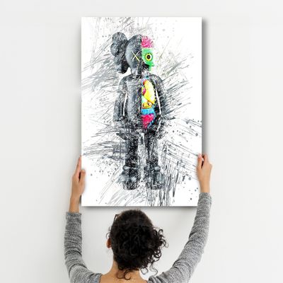 Autres décorations murales - Half of the Life | Glass Wall Art - ARTDESIGNA