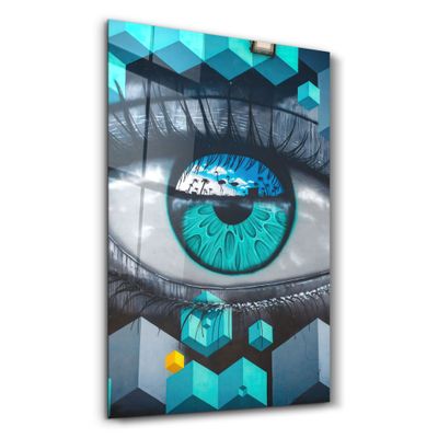 Autres décorations murales - Inside of the Reflection | Glass Wall Art - ARTDESIGNA