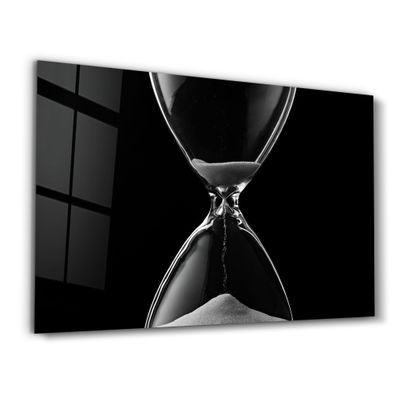 Other wall decoration - No Time To Waste | Glass Wall Art - ARTDESIGNA