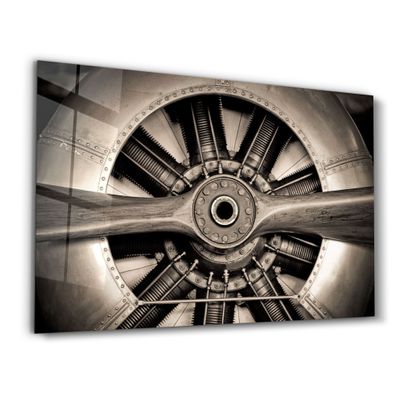 Autres décorations murales - An Old Friend | Glass Wall Art - ARTDESIGNA