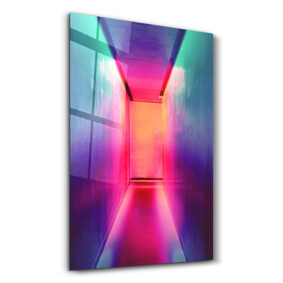 Autres décorations murales - Road to Happiness | Glass Wall Art - ARTDESIGNA