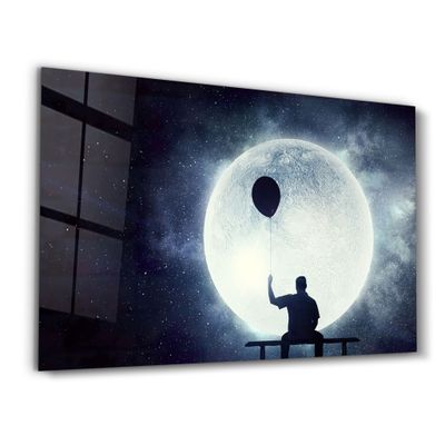 Other wall decoration - Holding My Hopes | Glass Wall Art - ARTDESIGNA