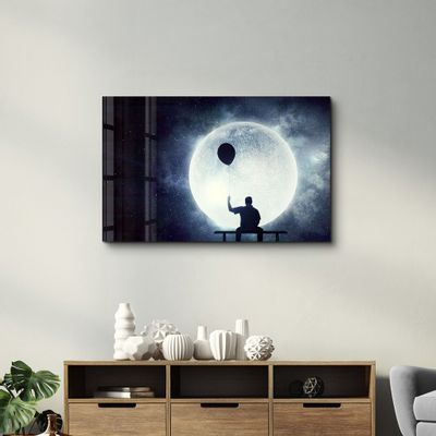 Autres décorations murales - Holding My Hopes | Glass Wall Art - ARTDESIGNA