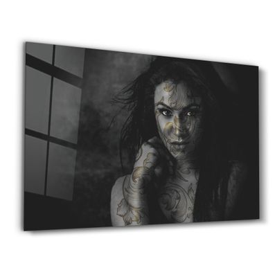 Other wall decoration - The Demon Inside You | Glass Wall Art - ARTDESIGNA