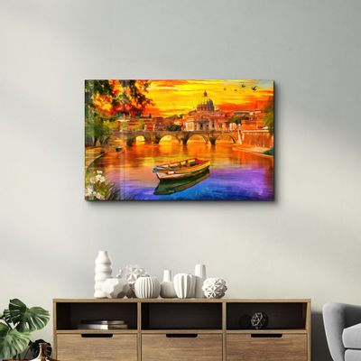 Other wall decoration - Via Della Conciliazione | Glass Wall Art - ARTDESIGNA