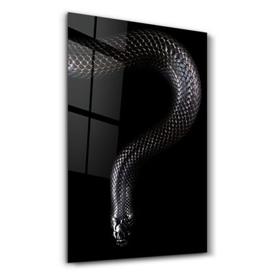 Autres décorations murales - The black Mamba | Glass Wall Art - ARTDESIGNA