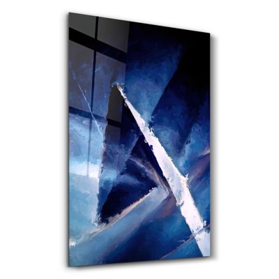 Other wall decoration - Fuzzy Ice | Glass Wall Art - ARTDESIGNA