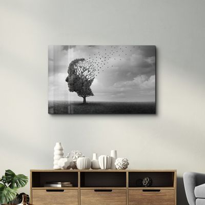 Autres décorations murales - Forgetting Things | Glass Wall Art - ARTDESIGNA